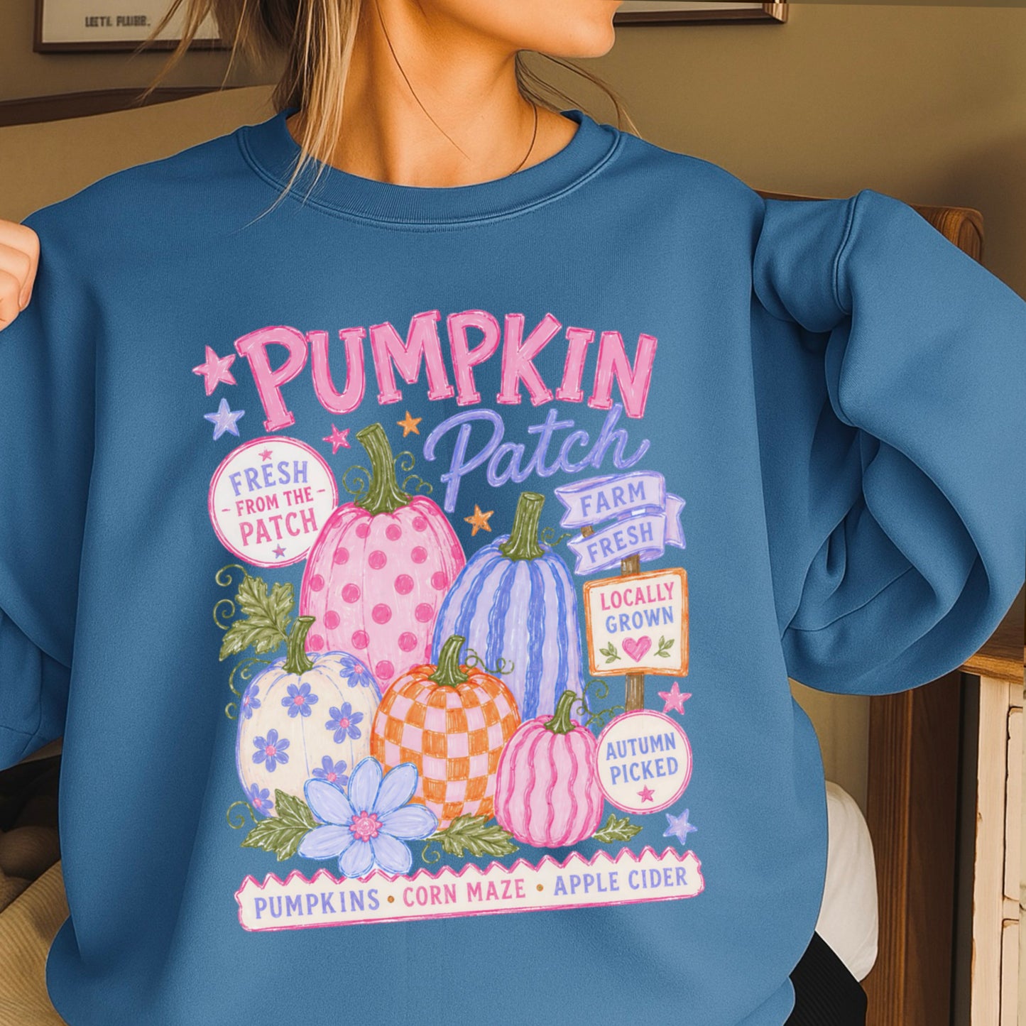 Pumpkin Patch Crewneck Sweatshirt
