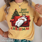 Just Waiting For Christmas Comfort Color Graphic Tee