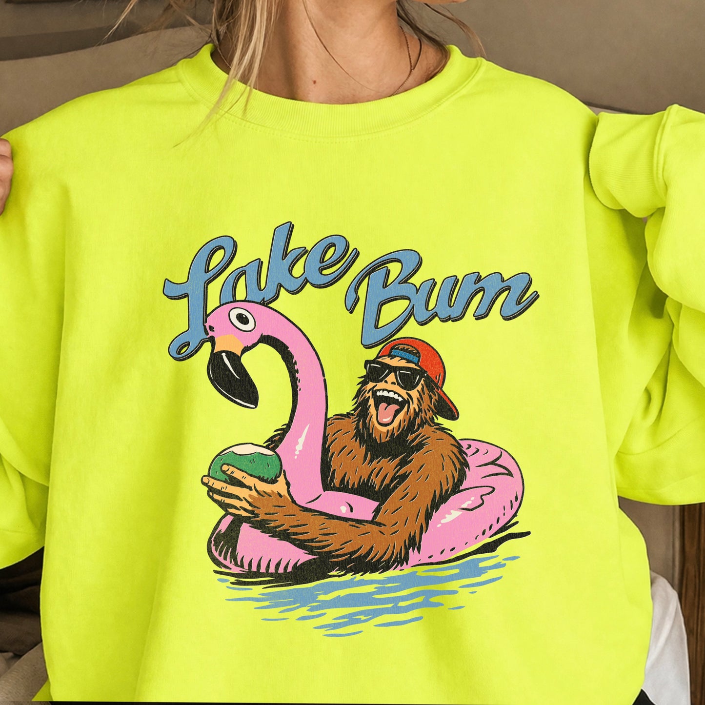 Lake Bum Crewneck Sweatshirt