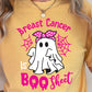 Breast Cancer Is Boo-Sheet Comfort Color Graphic Tee