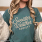 Sweater Weather Society Comfort Color Graphic Tee