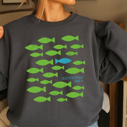 Called To Be Different Christian Crewneck Sweatshirt