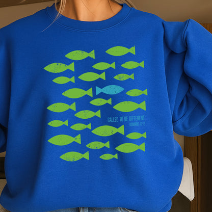 Called To Be Different Christian Crewneck Sweatshirt