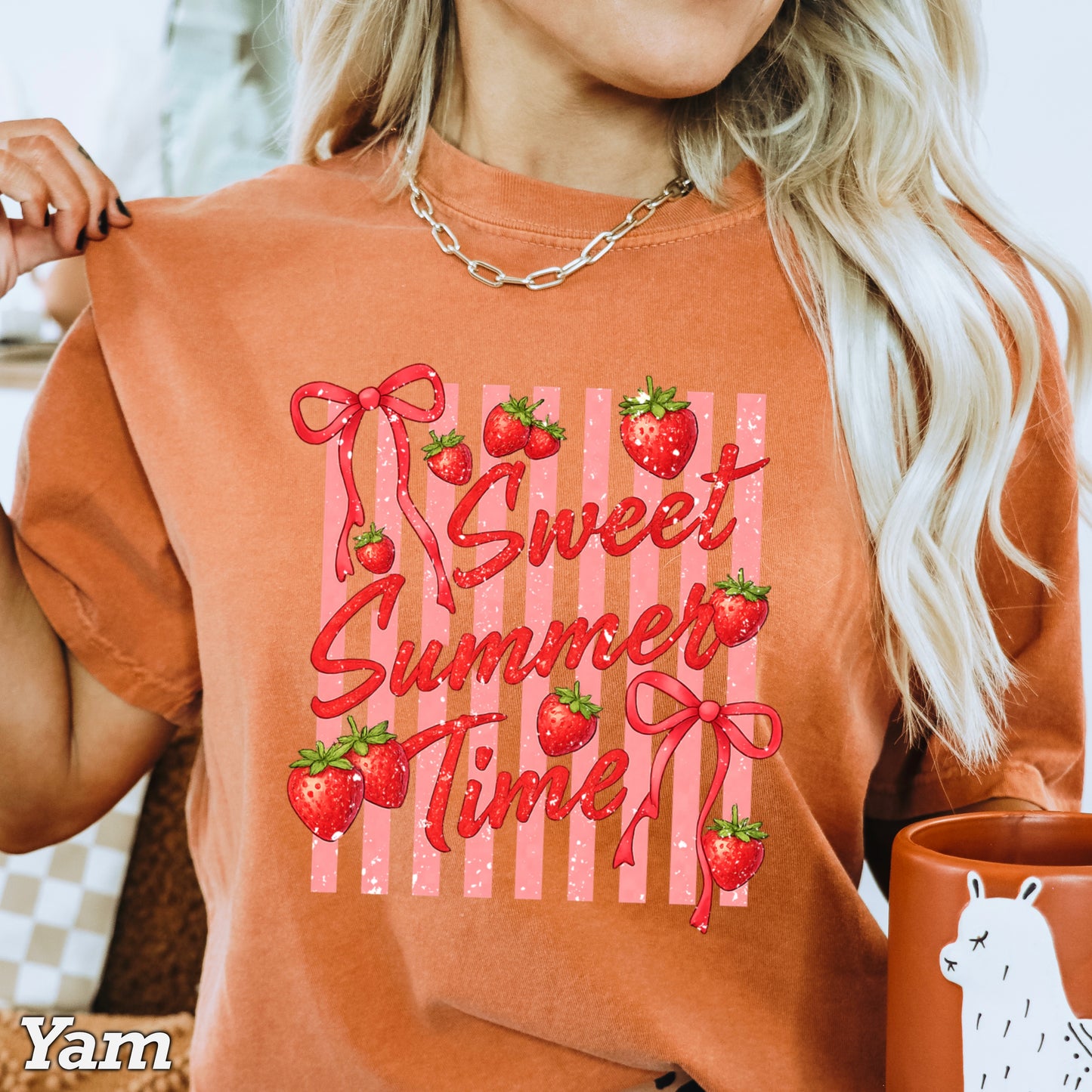 Sweet Summertime Comfort Color Graphic Tee