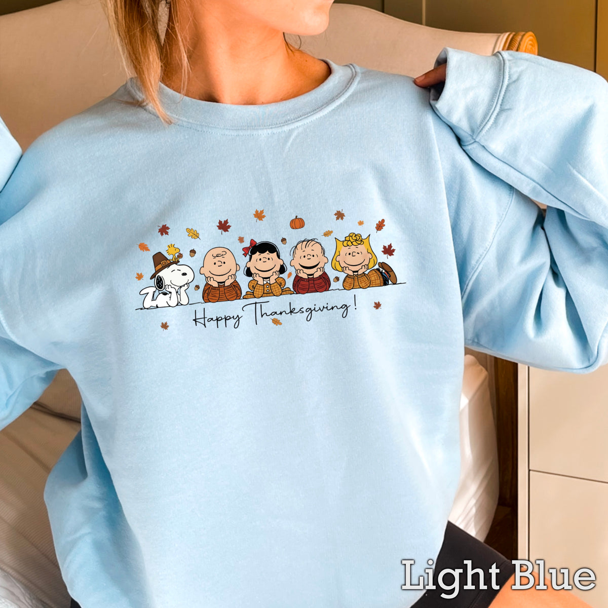 Happy Thanksgiving Crewneck Sweatshirt