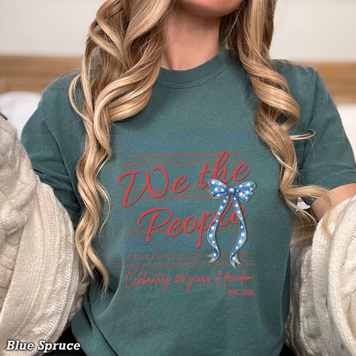We The People Comfort Color Graphic Tee