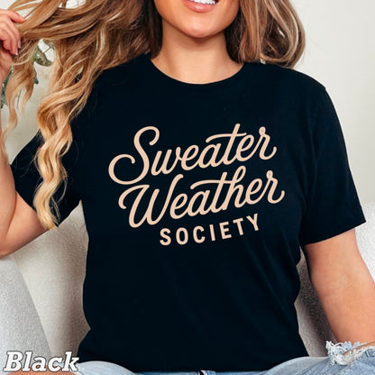 Sweater Weather Society Comfort Color Graphic Tee
