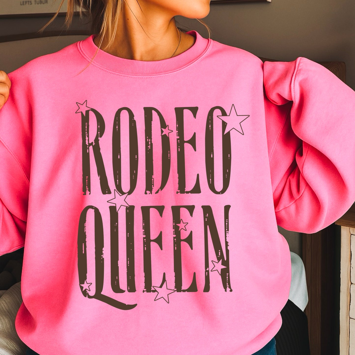 Rodeo Queen Crewneck Sweatshirt