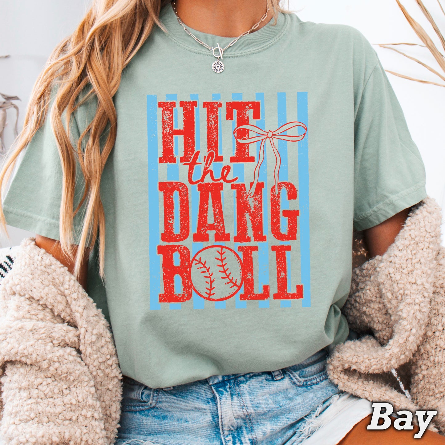 Hit The Dang Ball Comfort Color Graphic Tee
