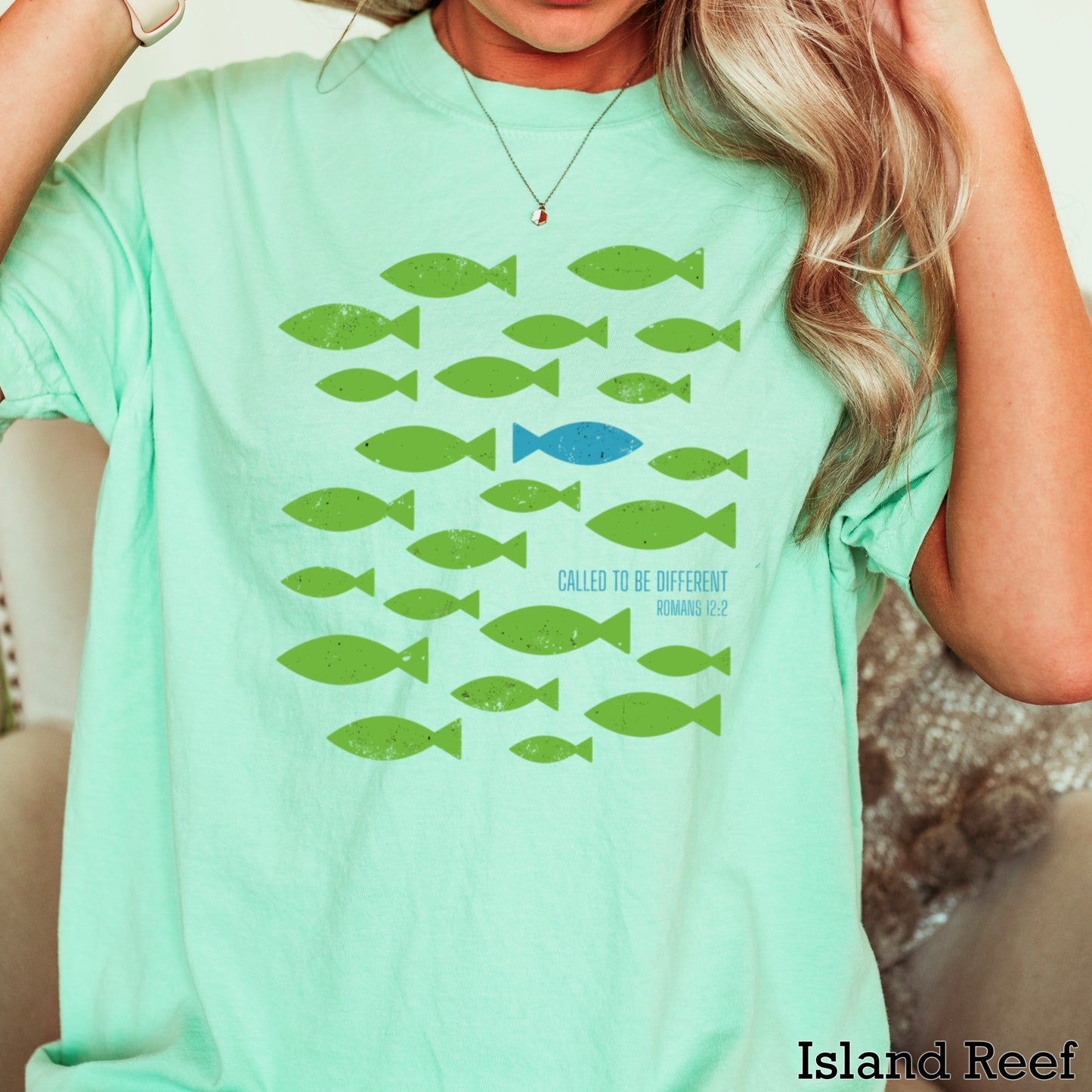 Called To Be Different Christian Comfort Color Graphic Tee
