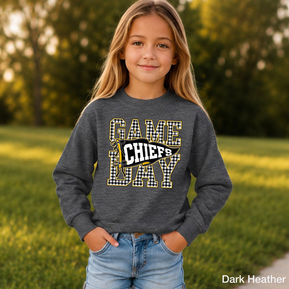 Chiefs Youth Crewneck Sweatshirt