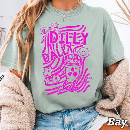 Dilly Dally Club Comfort Color Graphic Tee
