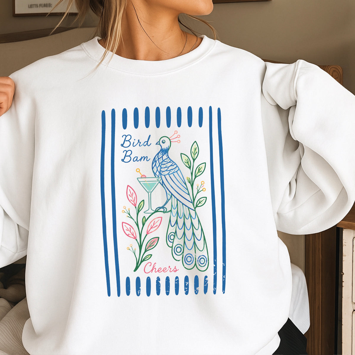 Mahjong Bam Bird Sweatshirt