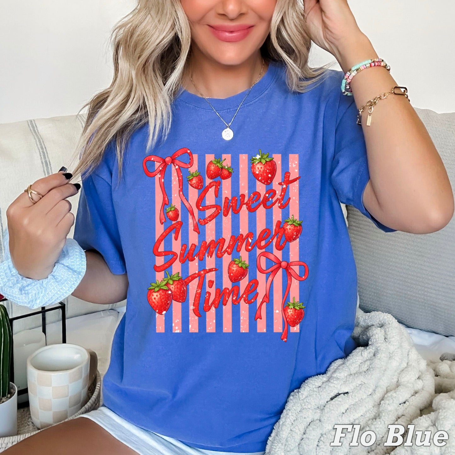 Sweet Summertime Comfort Color Graphic Tee