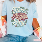 Hark The Herald Angels Sing Comfort Color Graphic Tee