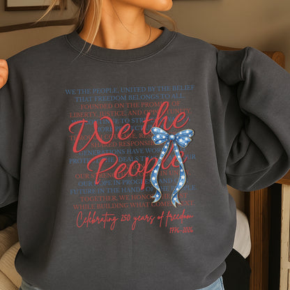We The People Crewneck Sweatshirt