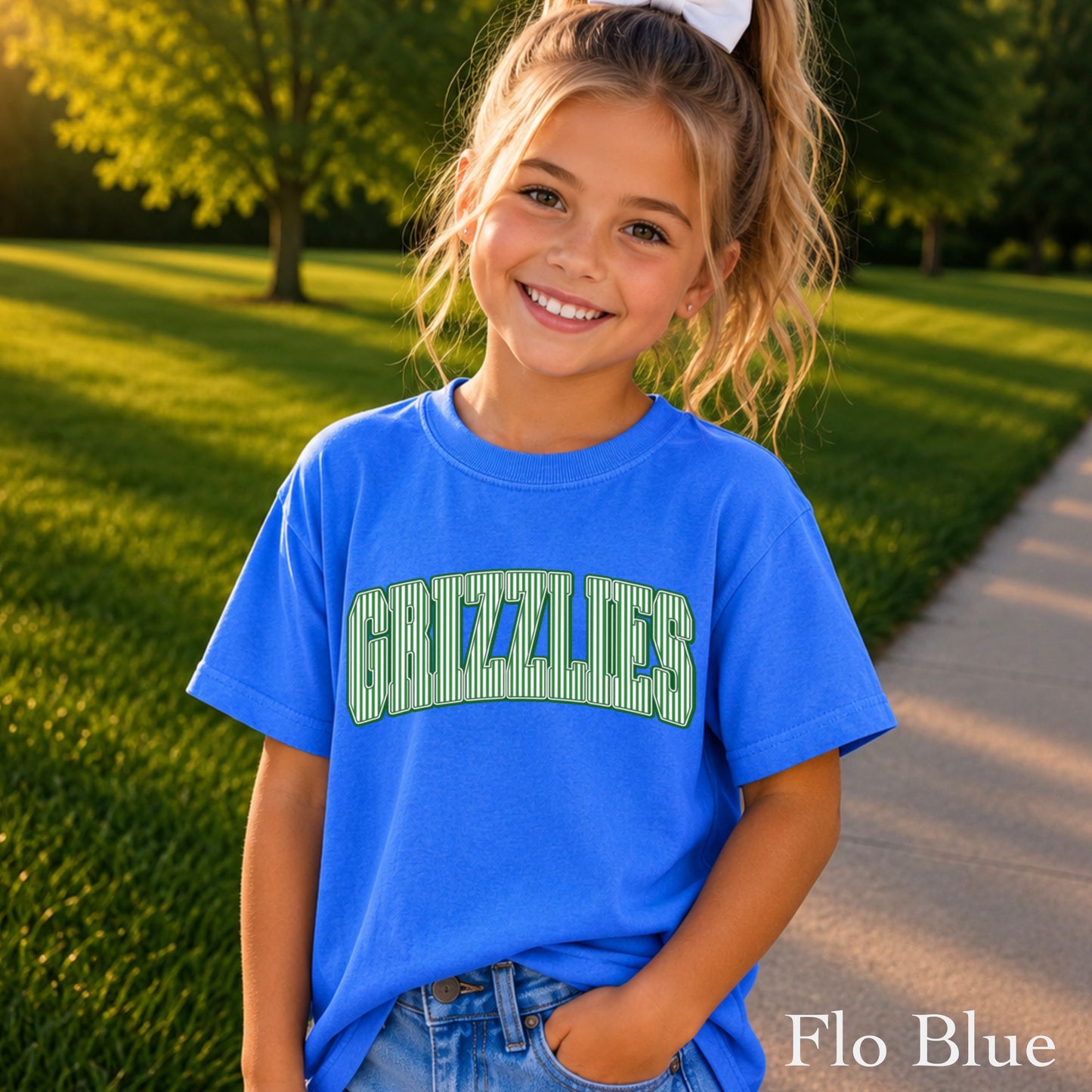 Grizzlies Youth Comfort Color T-Shirt