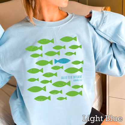 Called To Be Different Christian Crewneck Sweatshirt