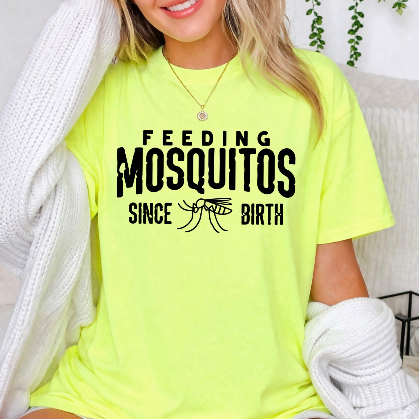 Feeding Mosquitoes Comfort Color Graphic Tee
