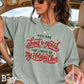 You Are About To Exceed My Holiday Cheer Limits Christmas Comfort Color Graphic Tee