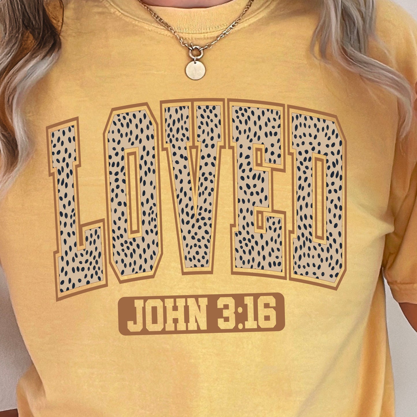 John 3:16 Valentine’s Day Comfort Color Graphic Tee