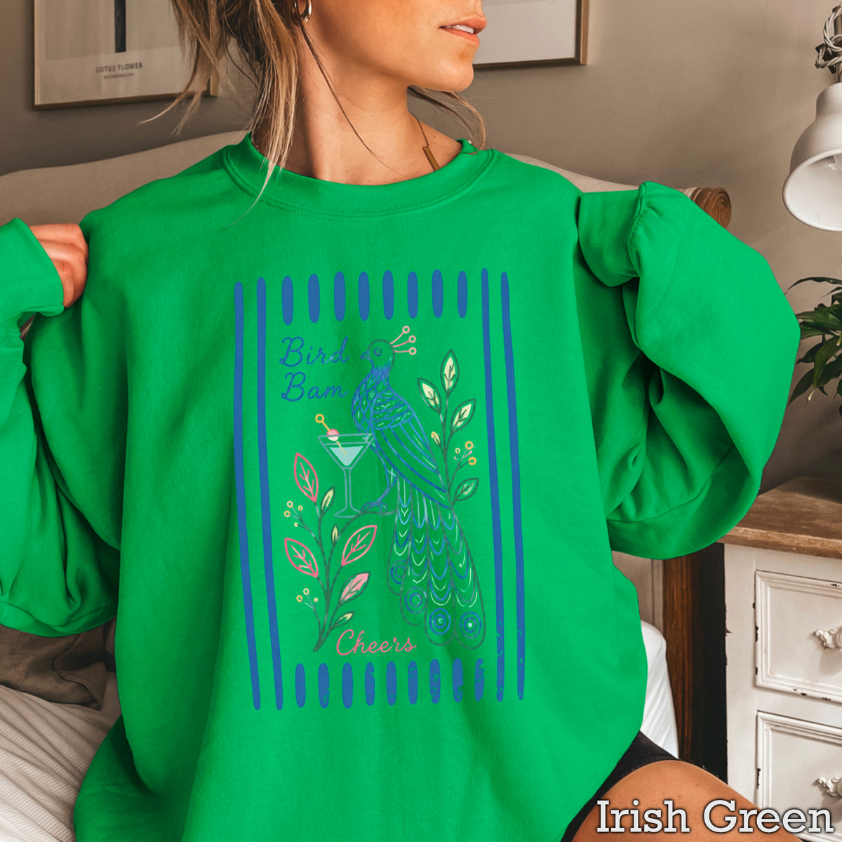 Mahjong Bam Bird Sweatshirt