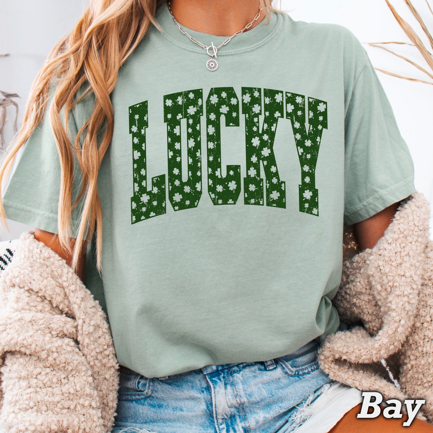 Lucky St. Patrick’s Day Comfort Color Graphic Tee