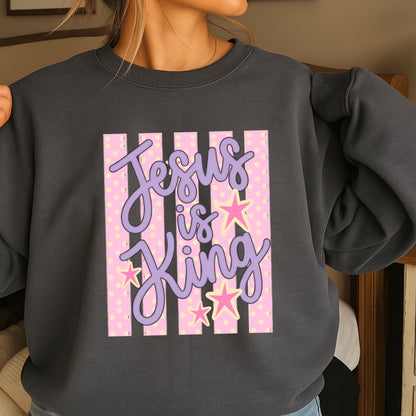 Jesus Is King Crewneck Sweatshirt