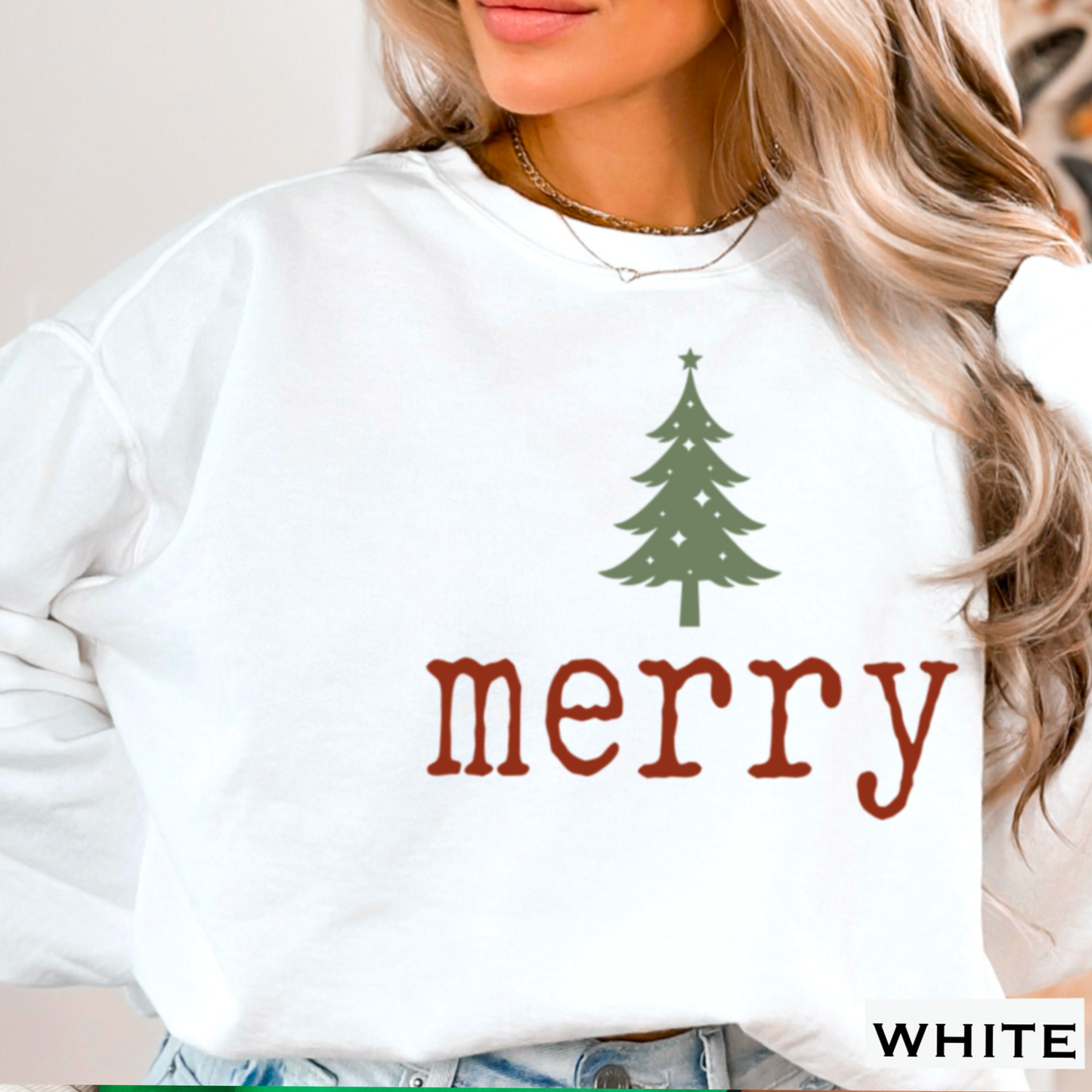 Merry Crewneck Sweatshirt