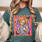 Horror Film Character Halloween Comfort Color Graphic Tee