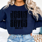 Jesus Saves Graphic Crewneck Sweatshirt