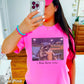 I Live Here Now Raccoon Baseball Comfort Color Graphic Tee