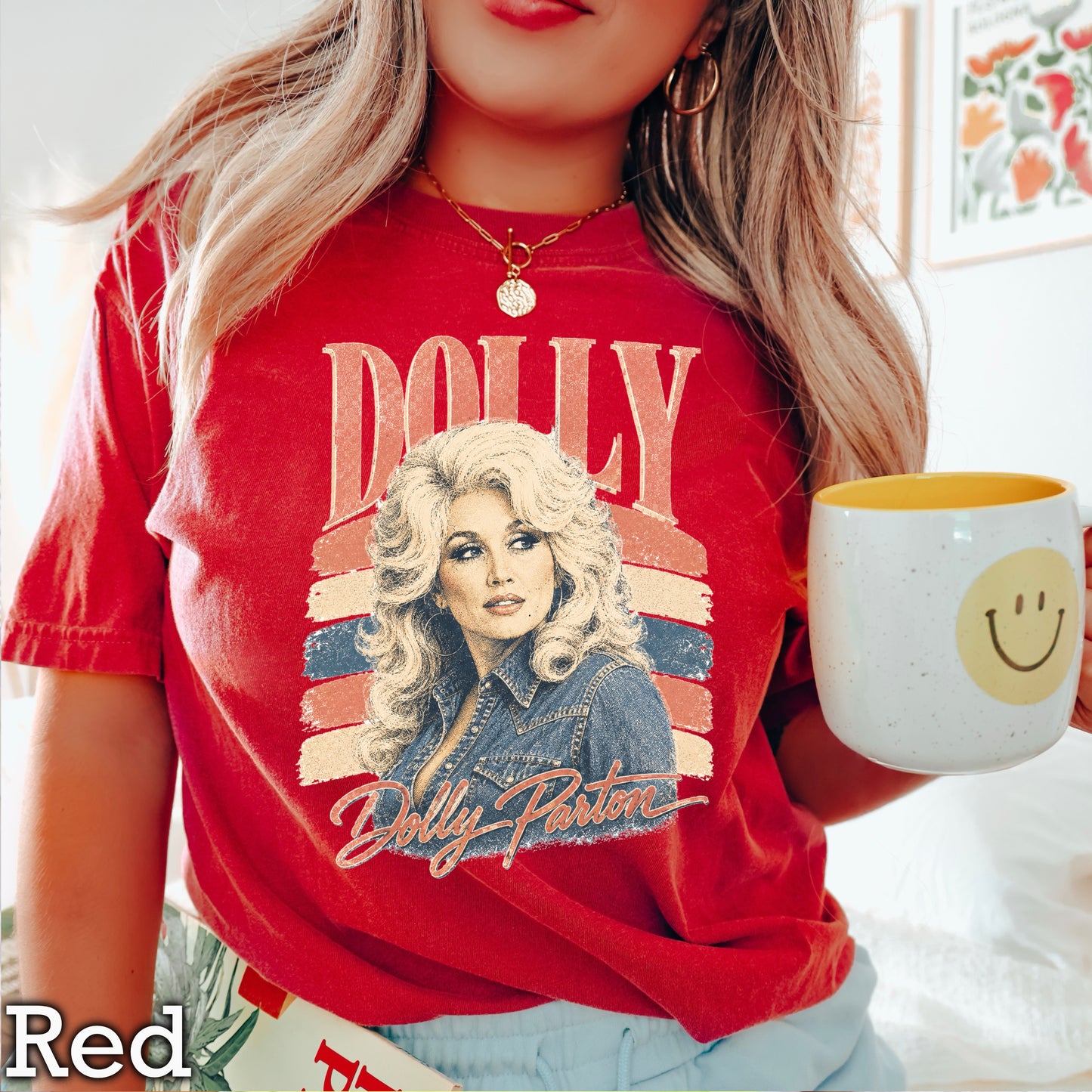 Retro Dolly Comfort Color Graphic Tee