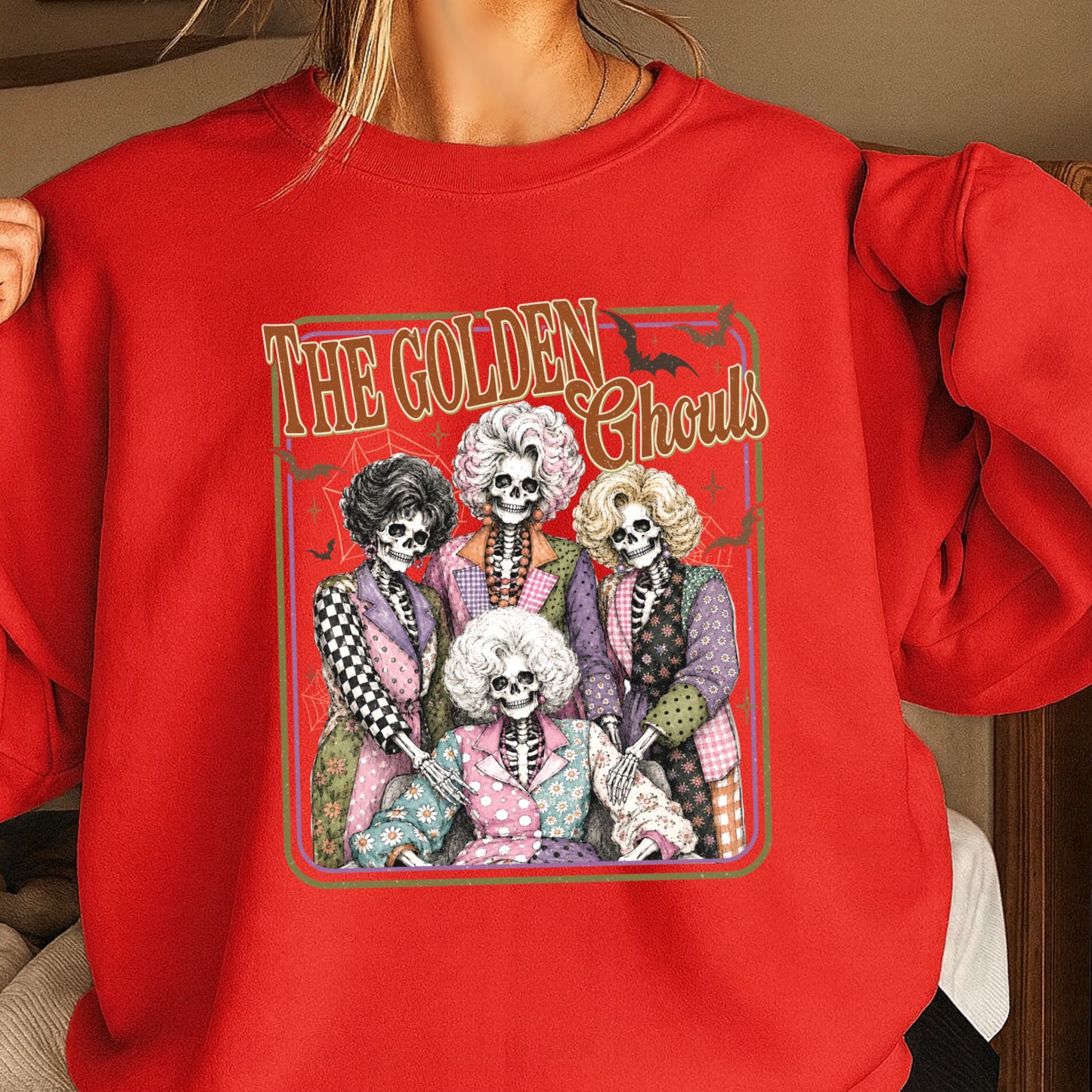 The Golden Ghouls Crewneck Sweatshirt