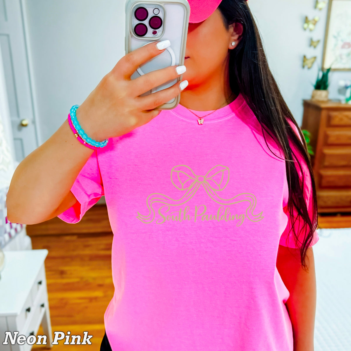 Spartans Coquette Bow Comfort Color Graphic Tee