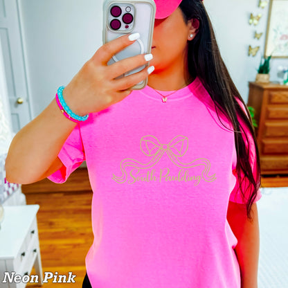 Spartans Coquette Bow Comfort Color Graphic Tee