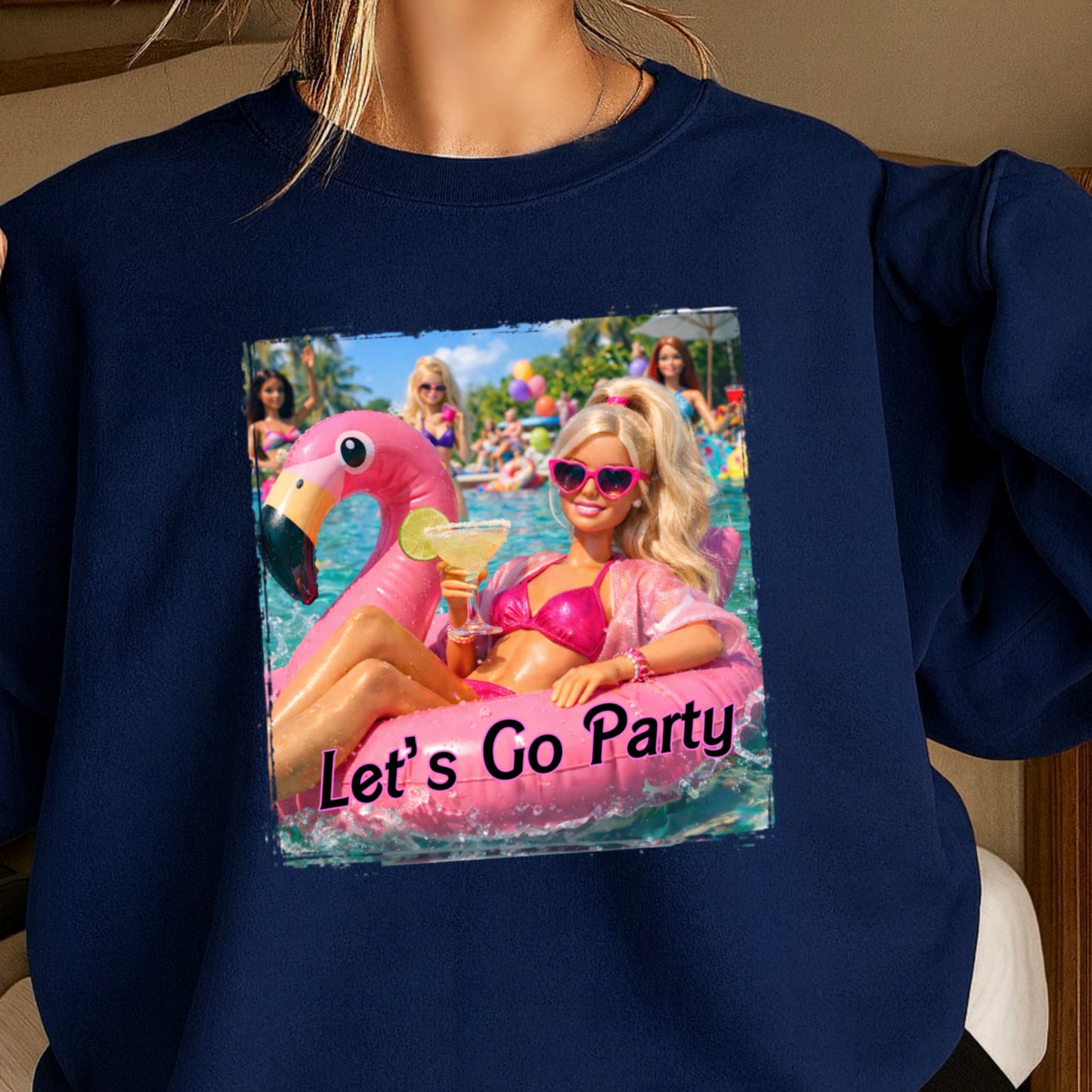 Let’s Go Party Crewneck Sweatshirt