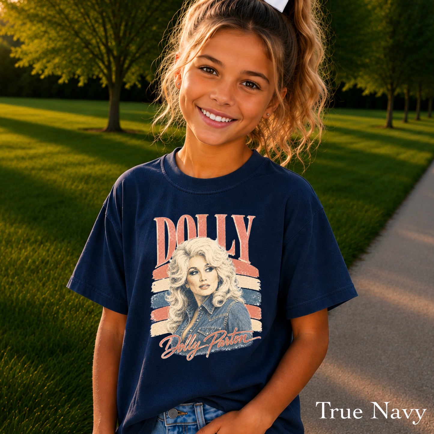 Retro Dolly Youth Comfort Color T-Shirt