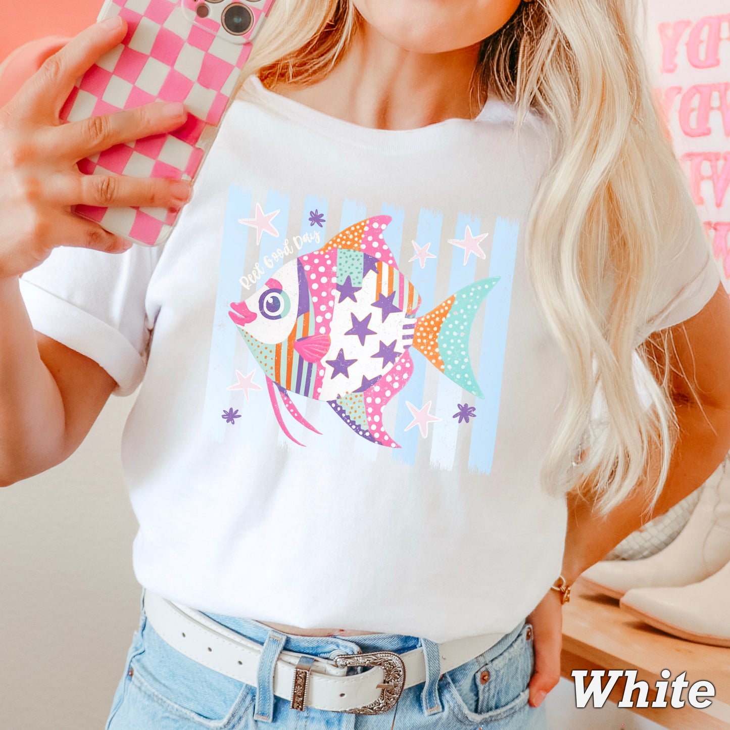 Reel Good Day Comfort Color Graphic Tee
