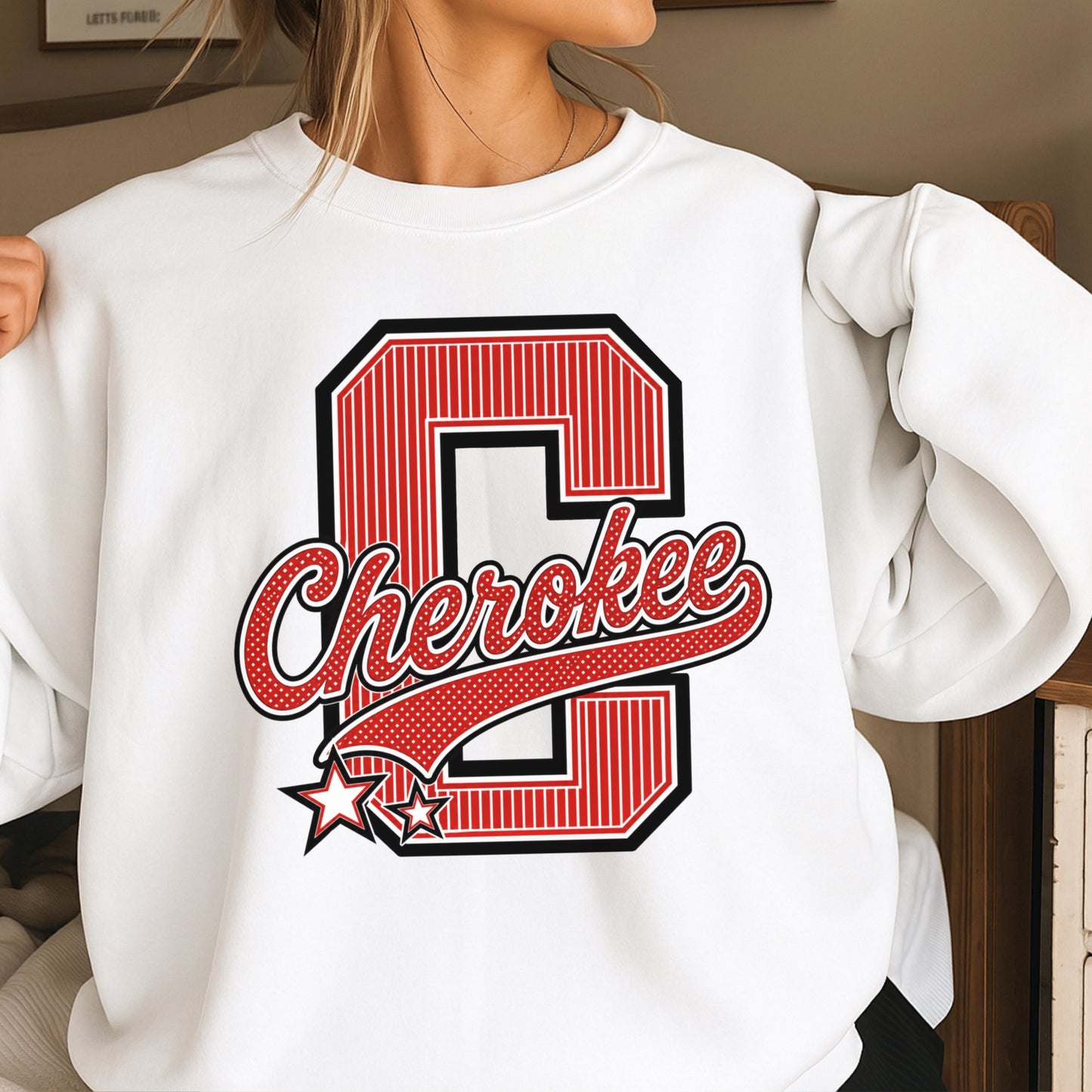 Cherokee Warriors Crewneck Sweatshirt