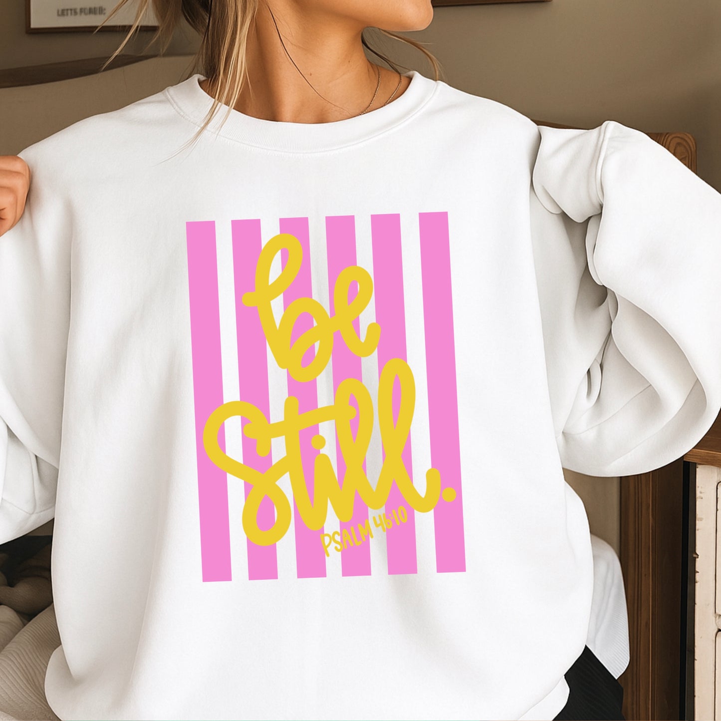 Be Still Crewneck Sweatshirt