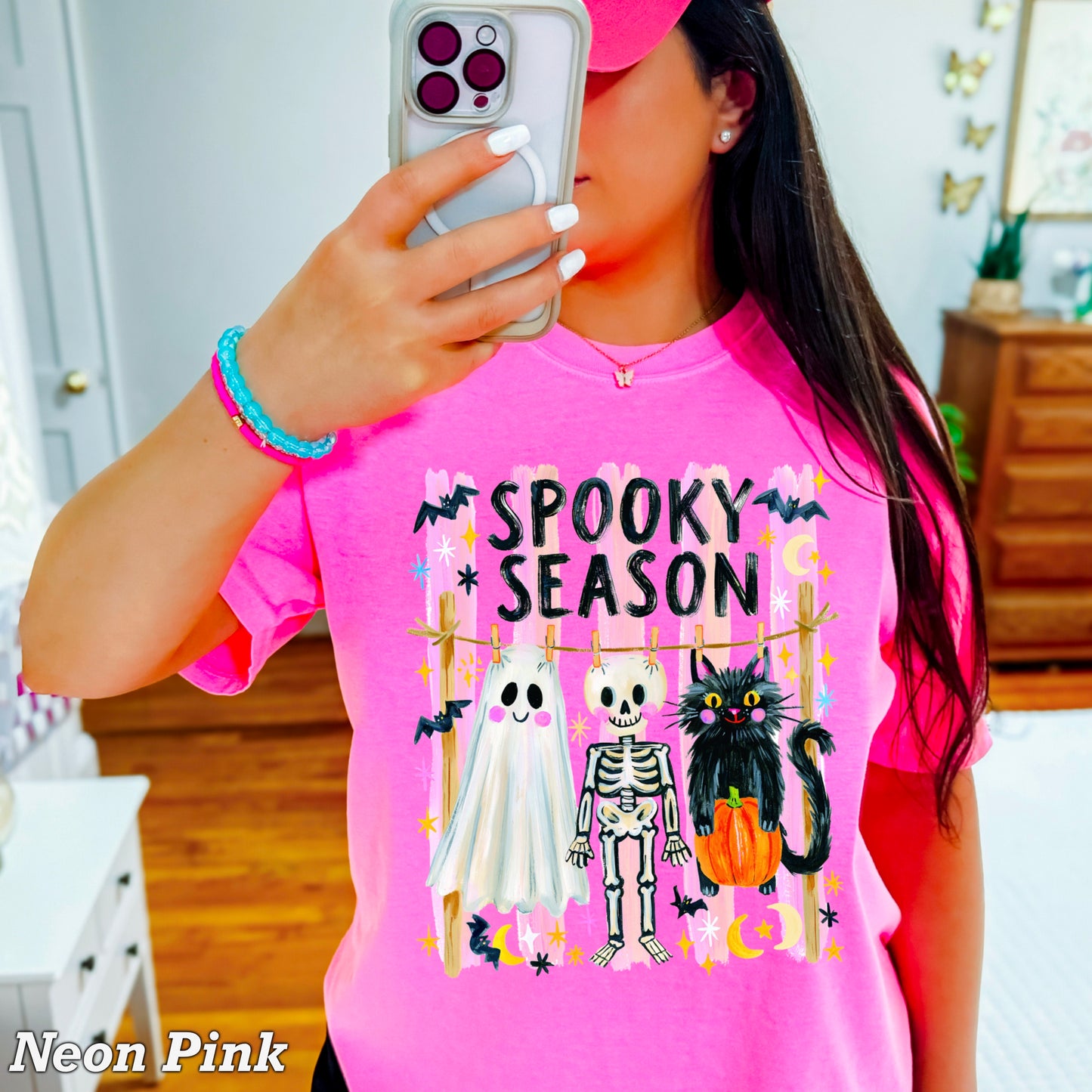 Spooky Season Halloween Comfort Color Graphic Tee