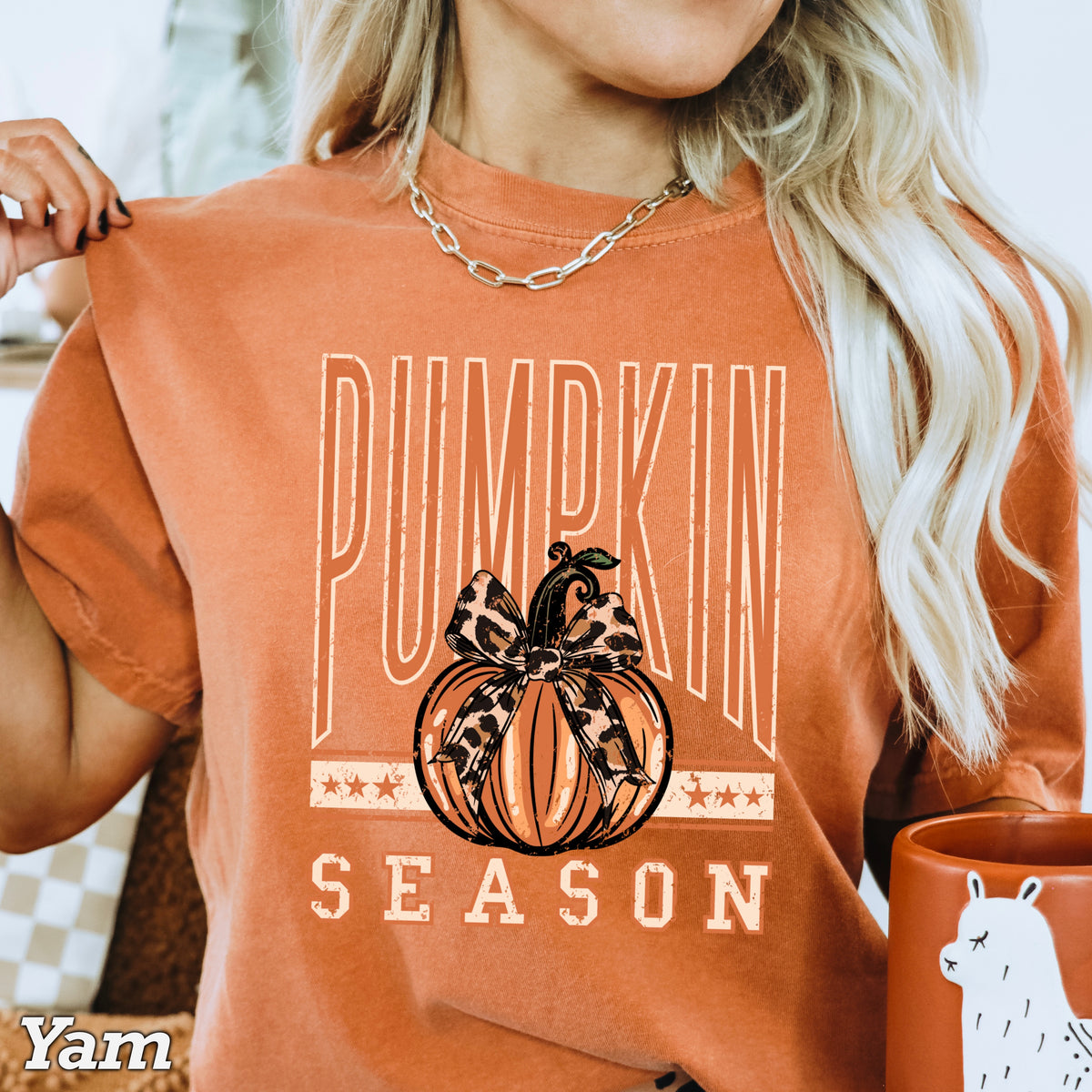 Pumpkin Season Comfort Color Graphic Tee