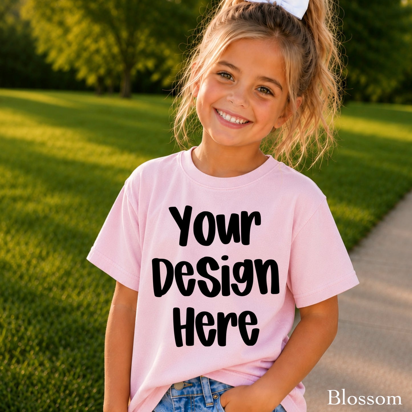 Custom Youth Print On Demand Comfort Color T-Shirt
