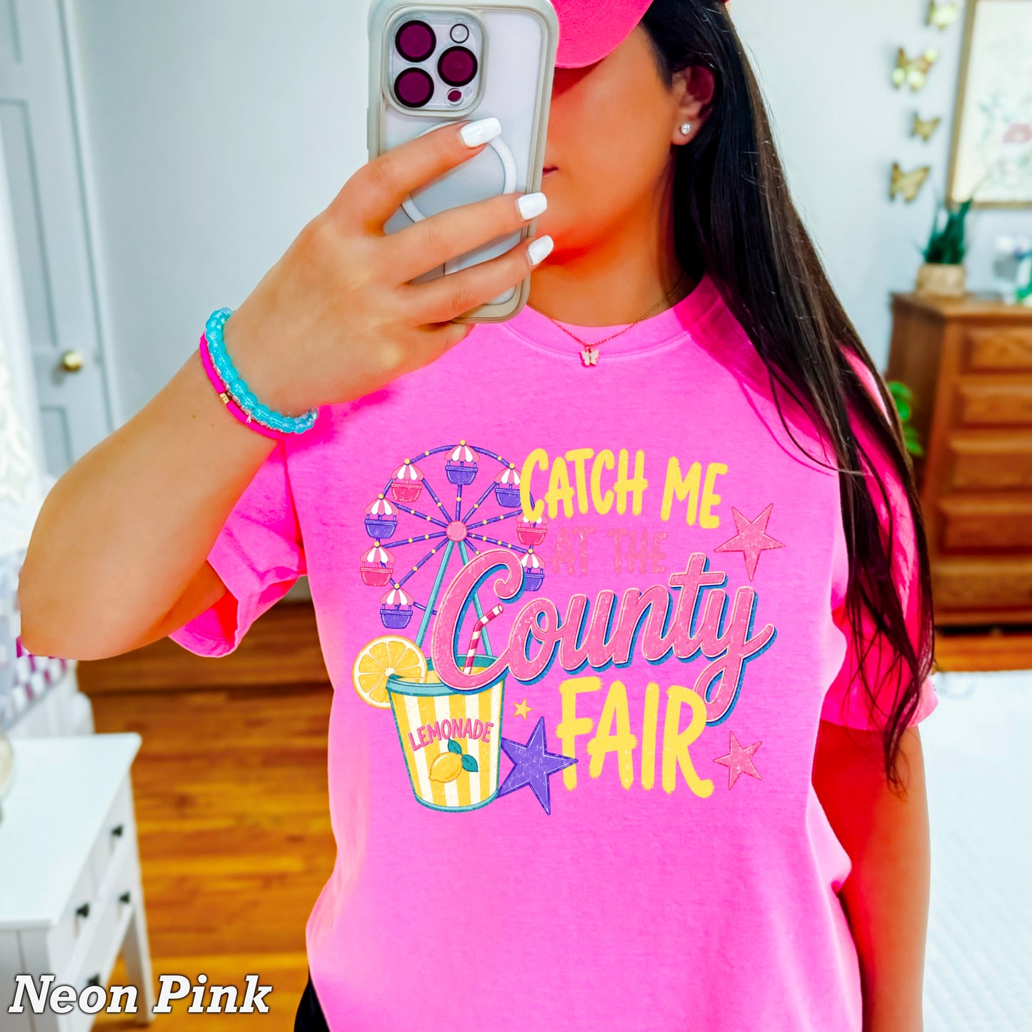 Catch Me At The County Fair Comfort Color Graphic Tee
