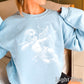 Halftone Cupid Valentine’s Day Crewneck Sweatshirt