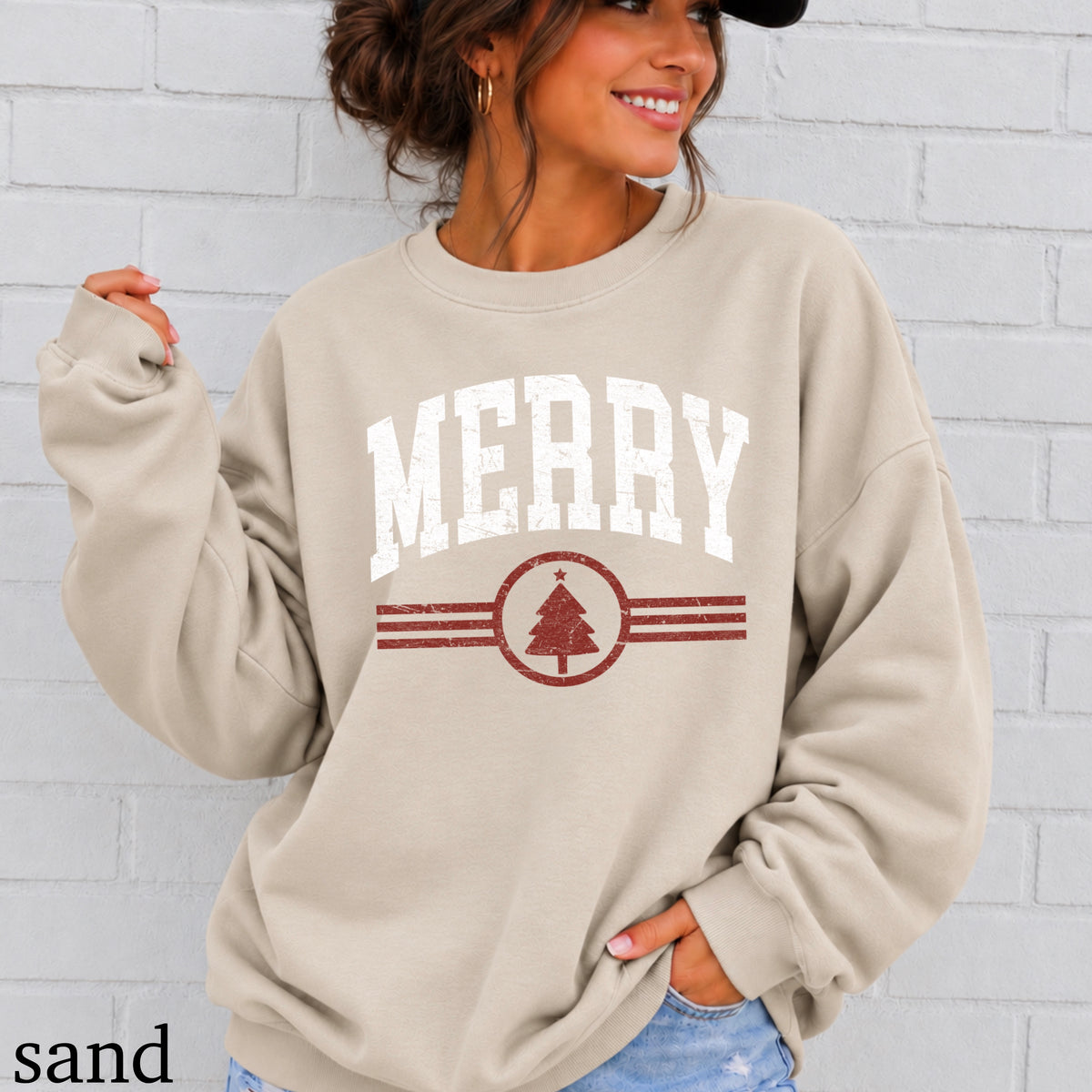 Merry Christmas Crewneck Sweatshirt