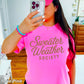 Sweater Weather Society Comfort Color Graphic Tee