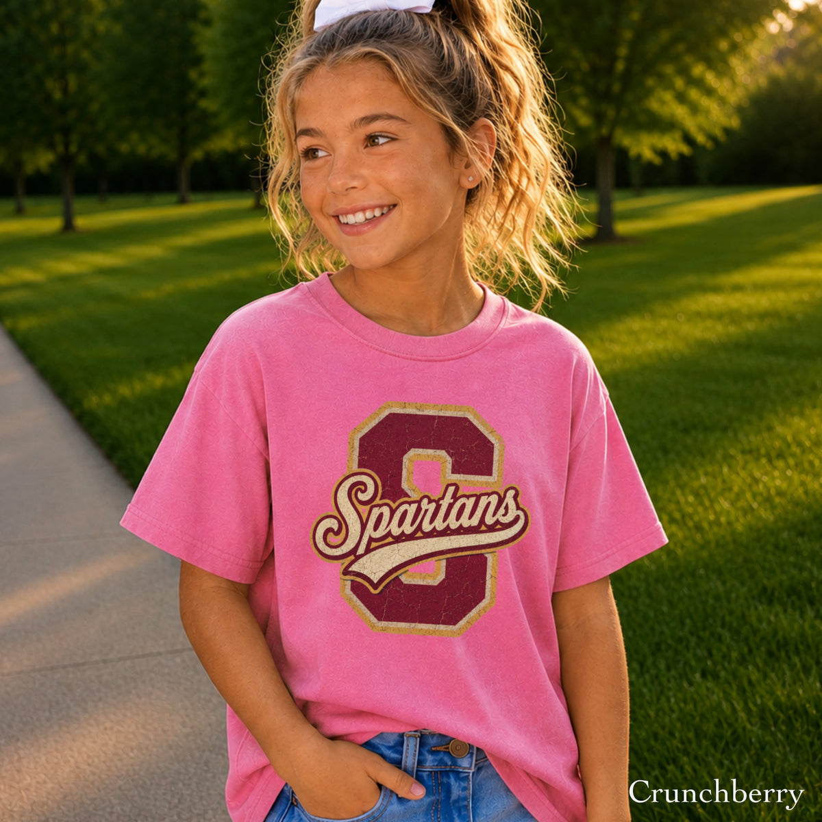 Spartans Youth Comfort Color T-Shirt