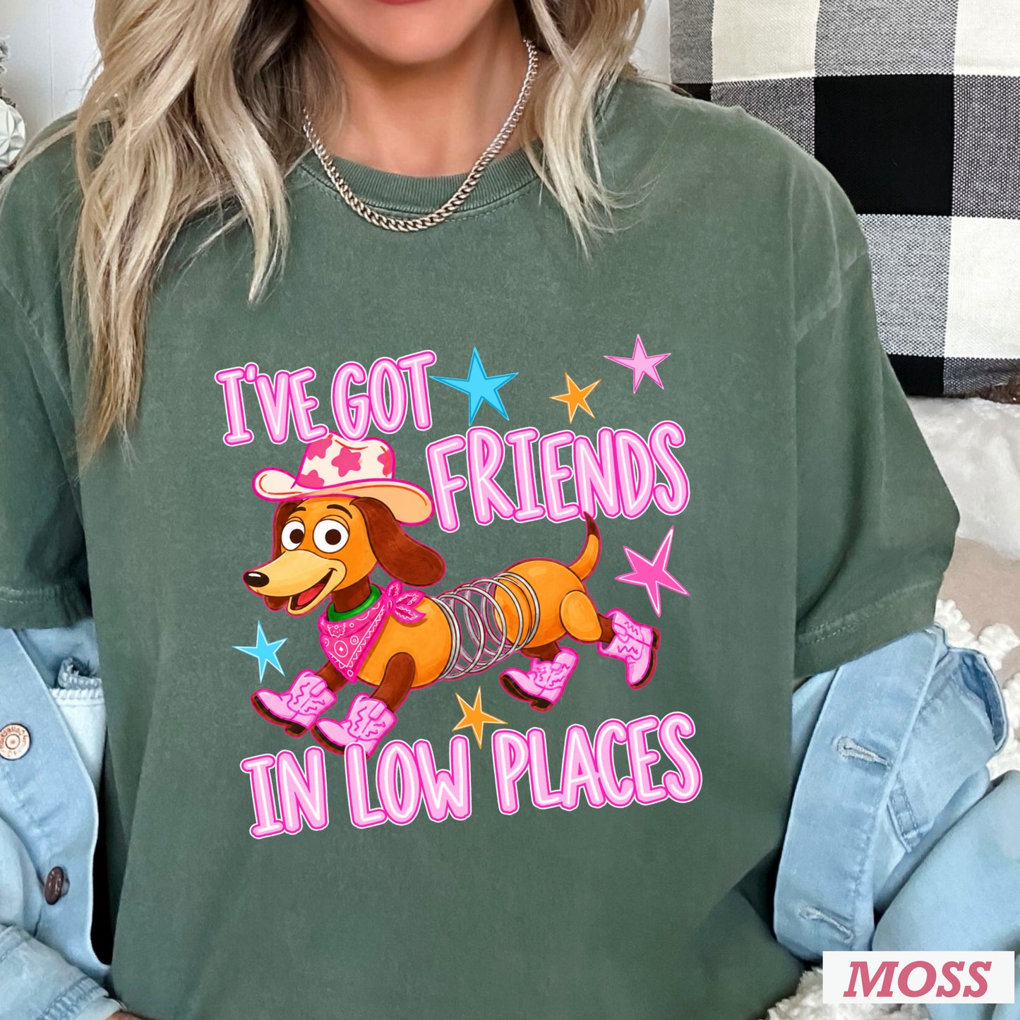 I’ve Got Friends In Low Places Toy Comfort Color Graphic Tee